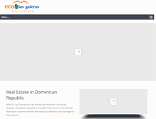 Tablet Screenshot of ecolasgaleras.com
